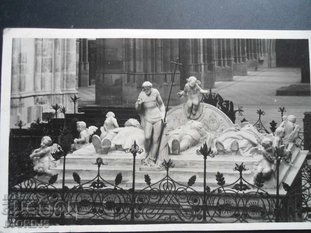 Стара фотография, картичка, 1944 г., печат, PRAHA