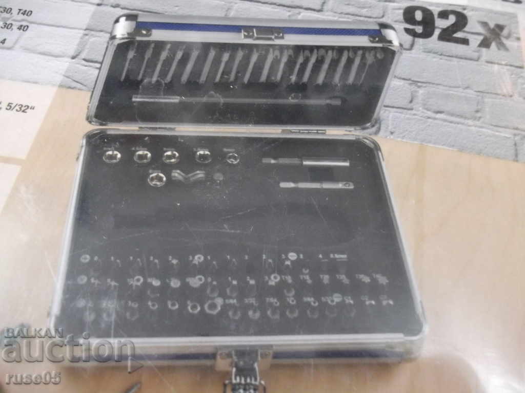 Delivery of Set of "KWB" tips of 92 parts Delivery of Set of "KWB" tips of 92 parts