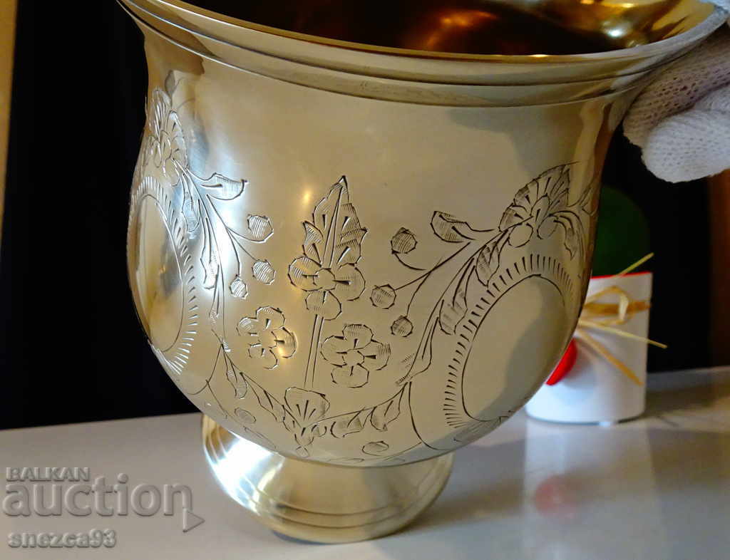Delivery of English ice bucket, ice bucket, marking, baroque