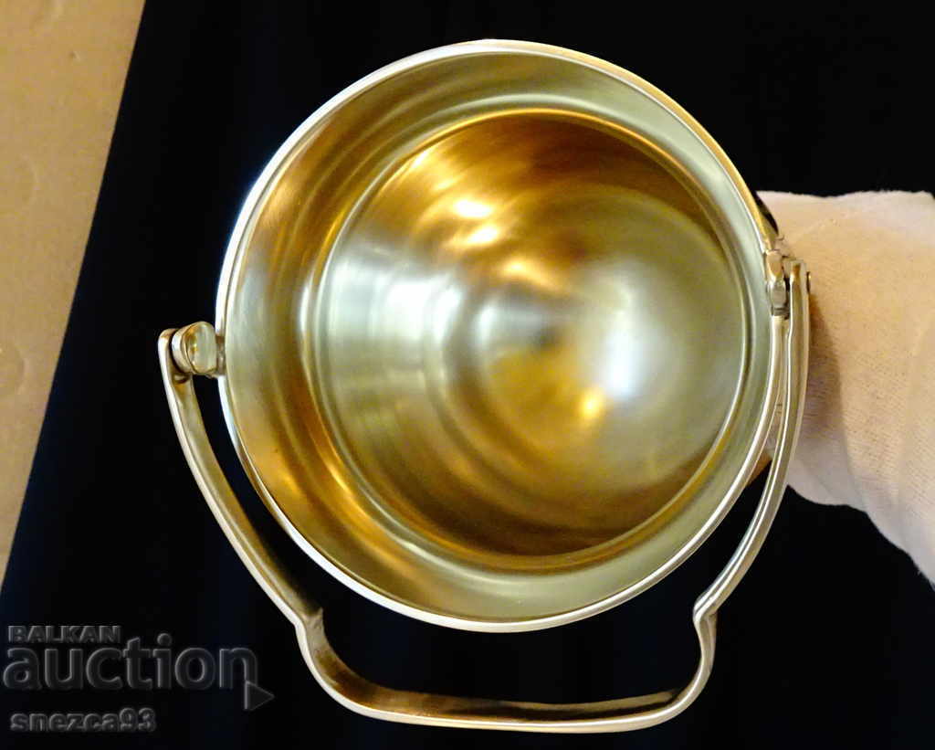 English ice bucket, ice bucket, marking, baroque - 6