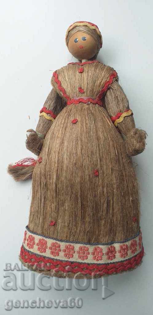 Σπάνιες ρωσικές κούκλες Matryoshka χειροποίητες από άχυρο - 7