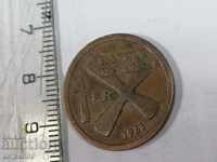 1 franc Katanga 1961 Copper