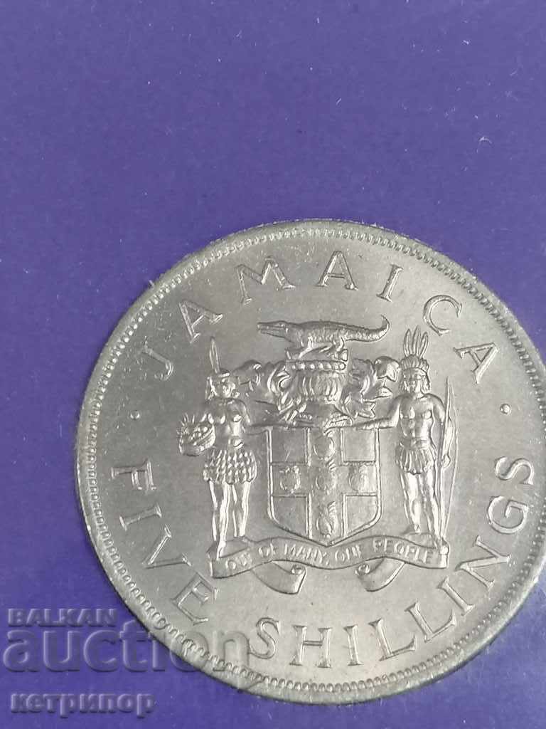 5 шилинга Ямайка 1966г.