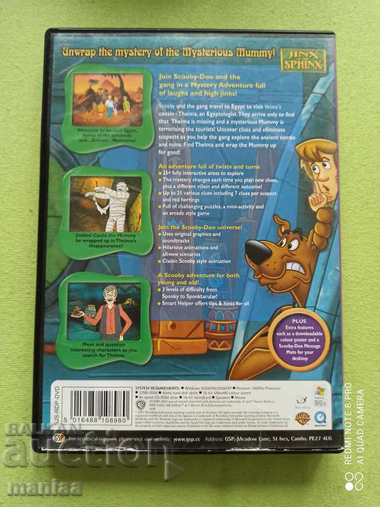 PC Game CD ROM Scooby-Doo with price 20.00 BGN | € 10.23 PC Game CD ROM Scooby-Doo with price 20.00 BGN | € 10.23