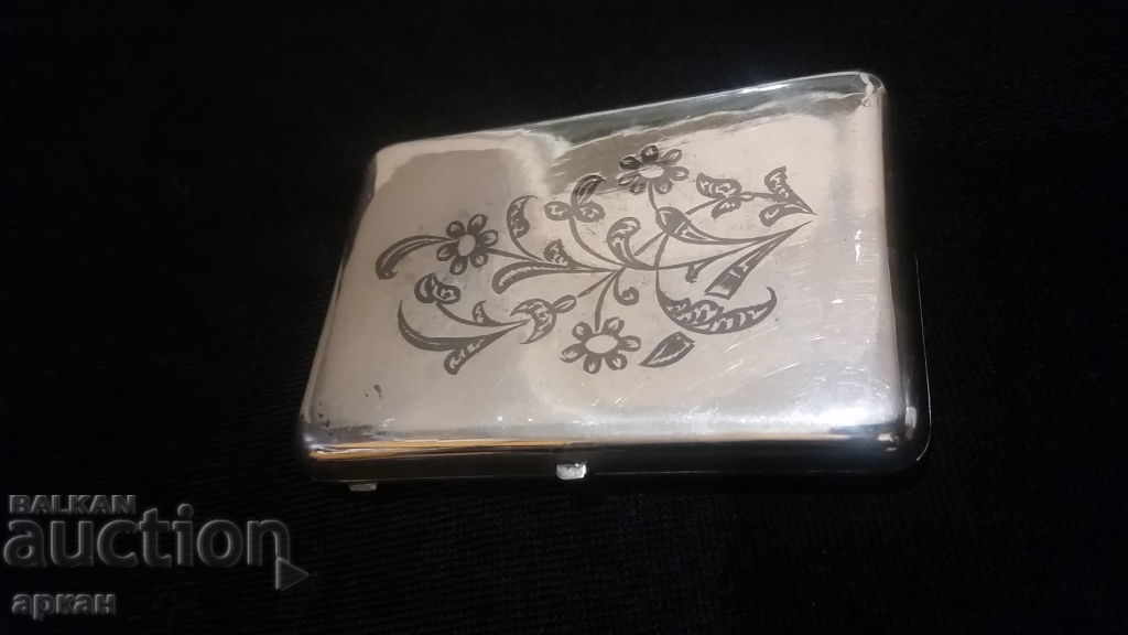 Beautiful Russian silver snuffbox with niello - 5