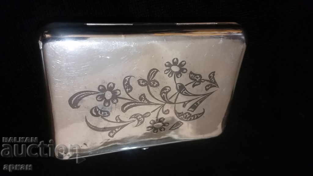 Beautiful Russian silver snuffbox with niello - 6