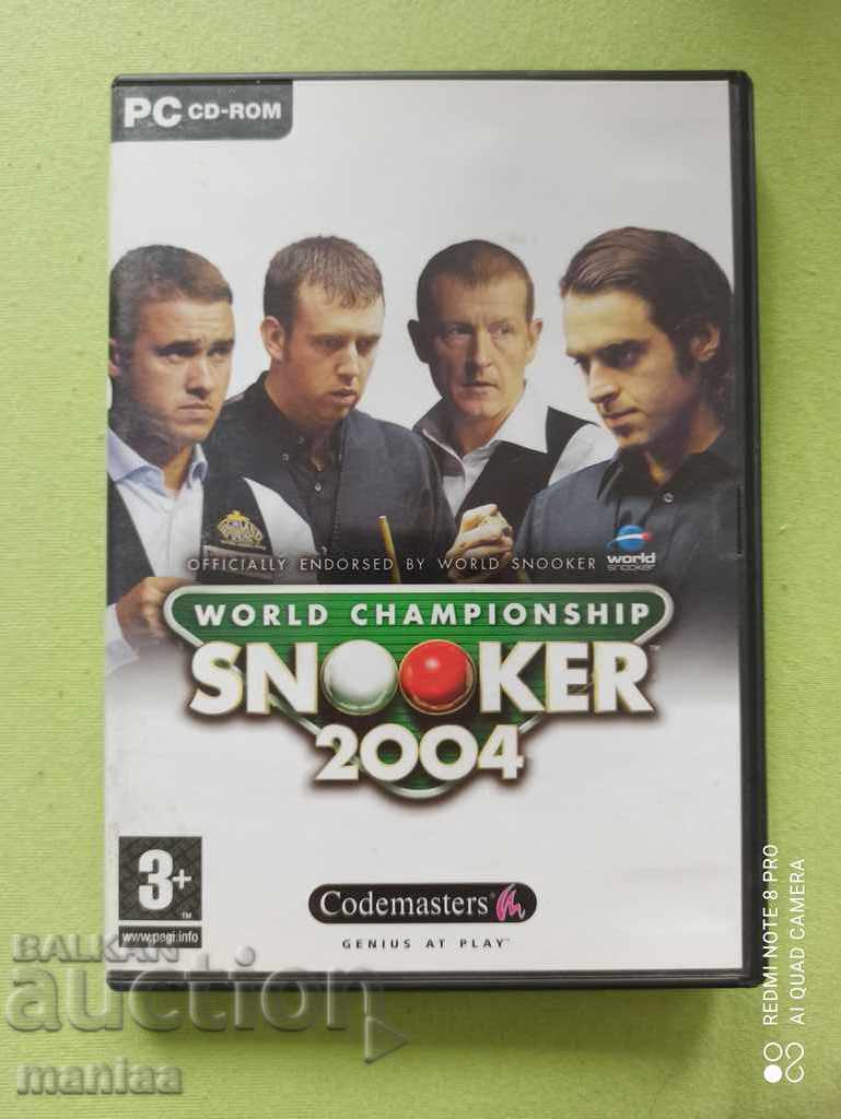 Game for PC CD ROM World championship Snooker 2004