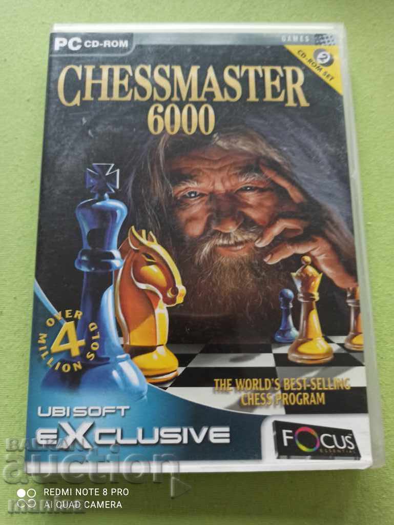 Game for PC CD ROM CHESSMASTER 6000 2 discs