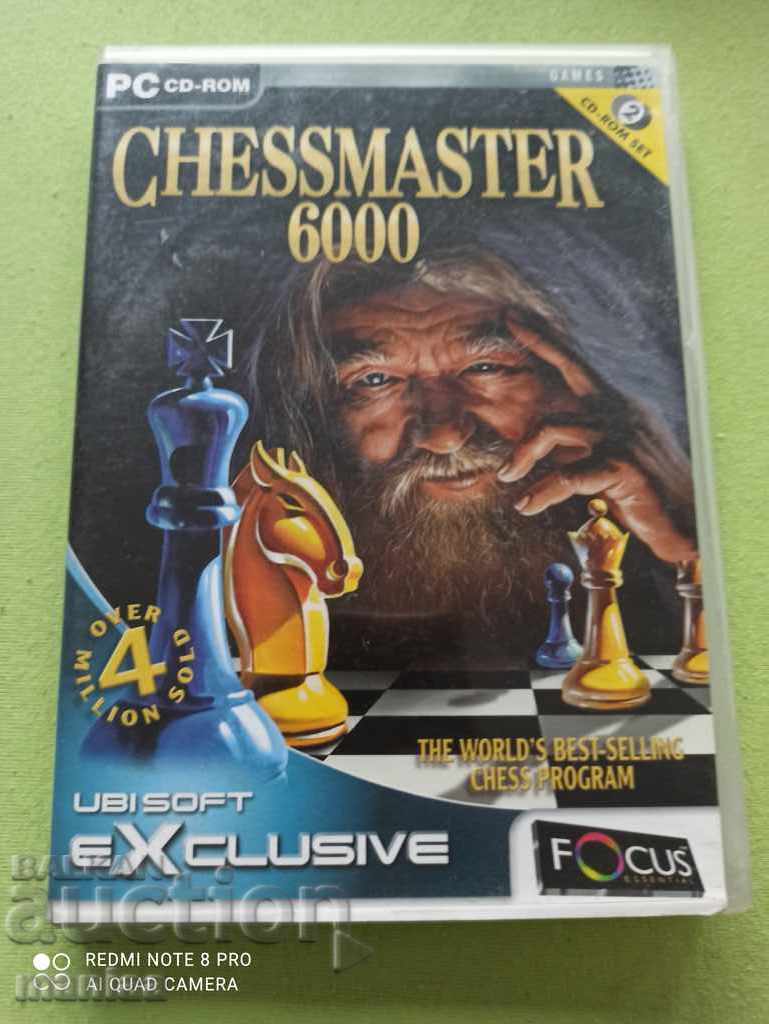 Joc pentru PC CD ROM CHESSMASTER 6000 2 discuri Joc pentru PC CD ROM CHESSMASTER 6000 2 discuri