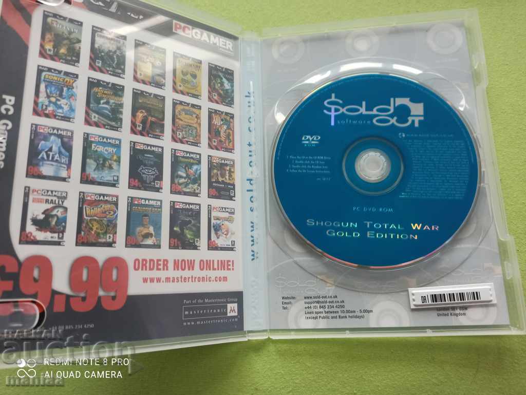 Licitație Joc pentru PC CD ROM Shogun Total War Gold Edition