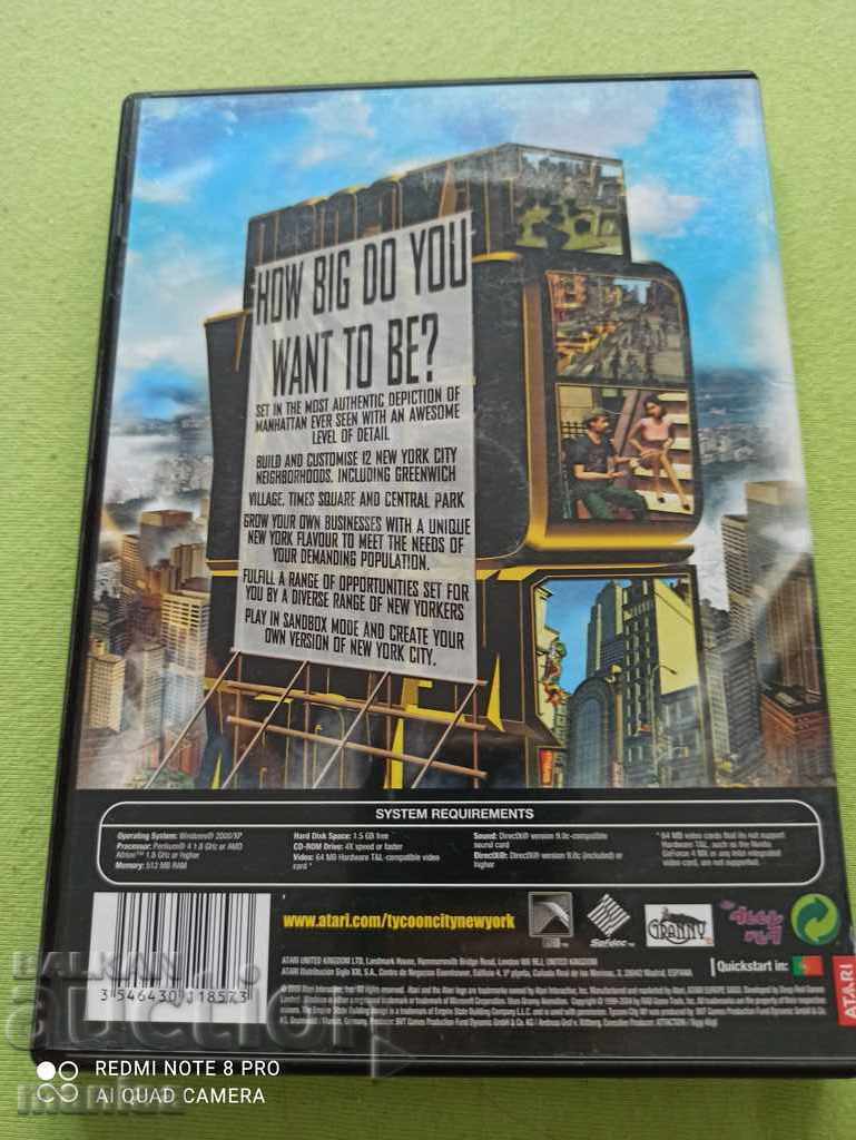 Игра за PC CD ROM Tycoon CiTi New York с цена 20.00 лв. | € 10.23