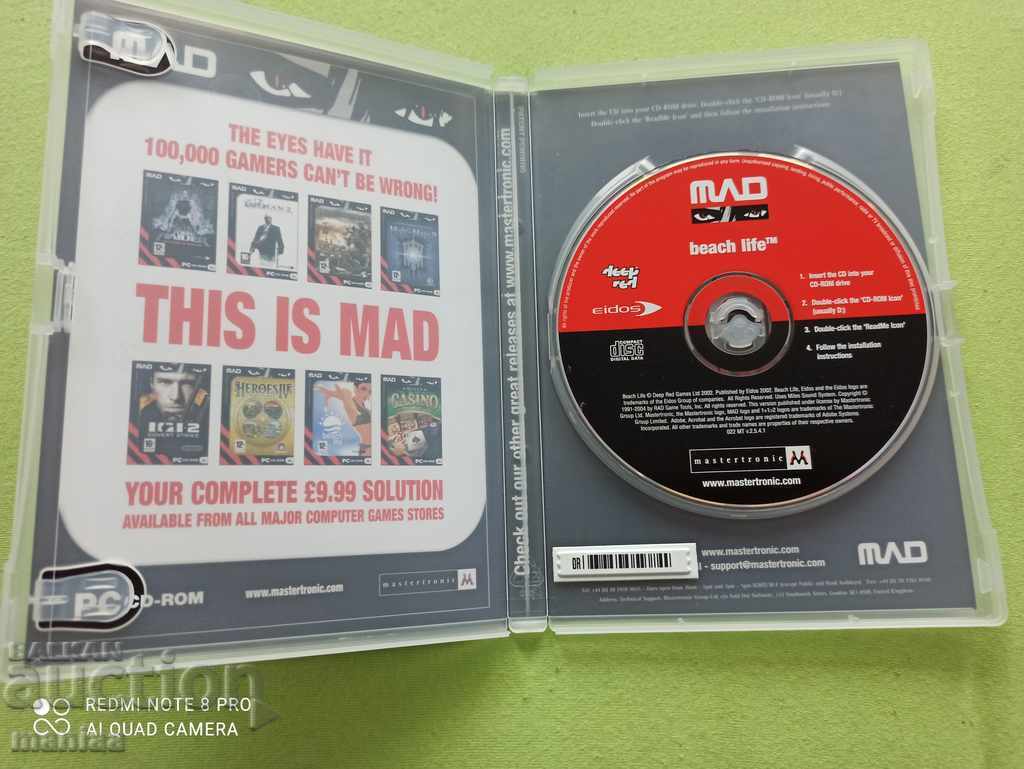 Auction  PC Game CD ROM Beach Life