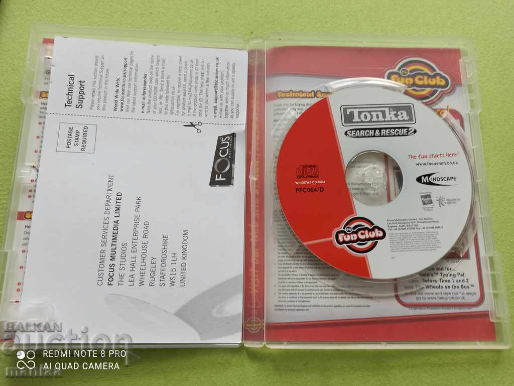 Auction PC CD ROM Game Tonka Search & Rescue 2 Auction PC CD ROM Game Tonka Search & Rescue 2