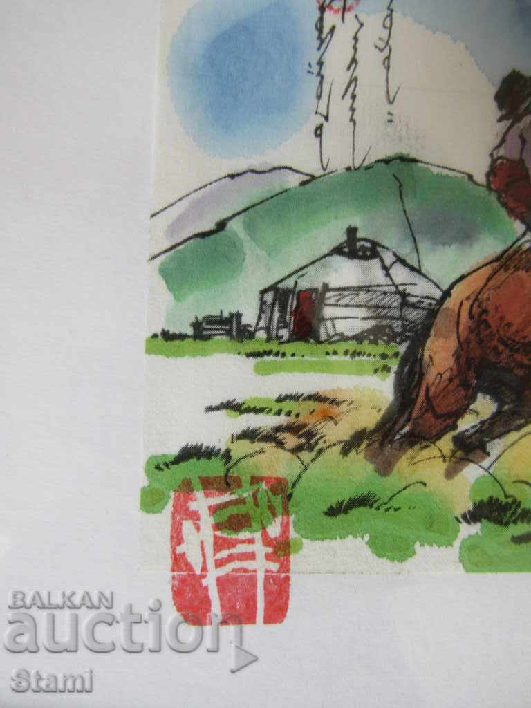 +Series of traditional painting paintings - Mongolia - 12-6 - 6 +Series of traditional painting paintings - Mongolia - 12-6 - 6