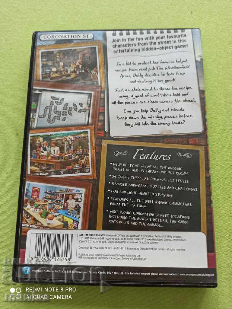 PC Game CD ROM Coronation ST with price 20.00 BGN | € 10.23 PC Game CD ROM Coronation ST with price 20.00 BGN | € 10.23