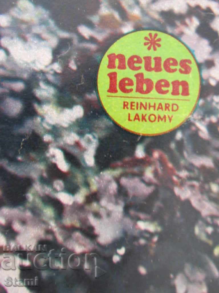 Auction  Poster from Neues leben-Reinhard Lakomi magazine
