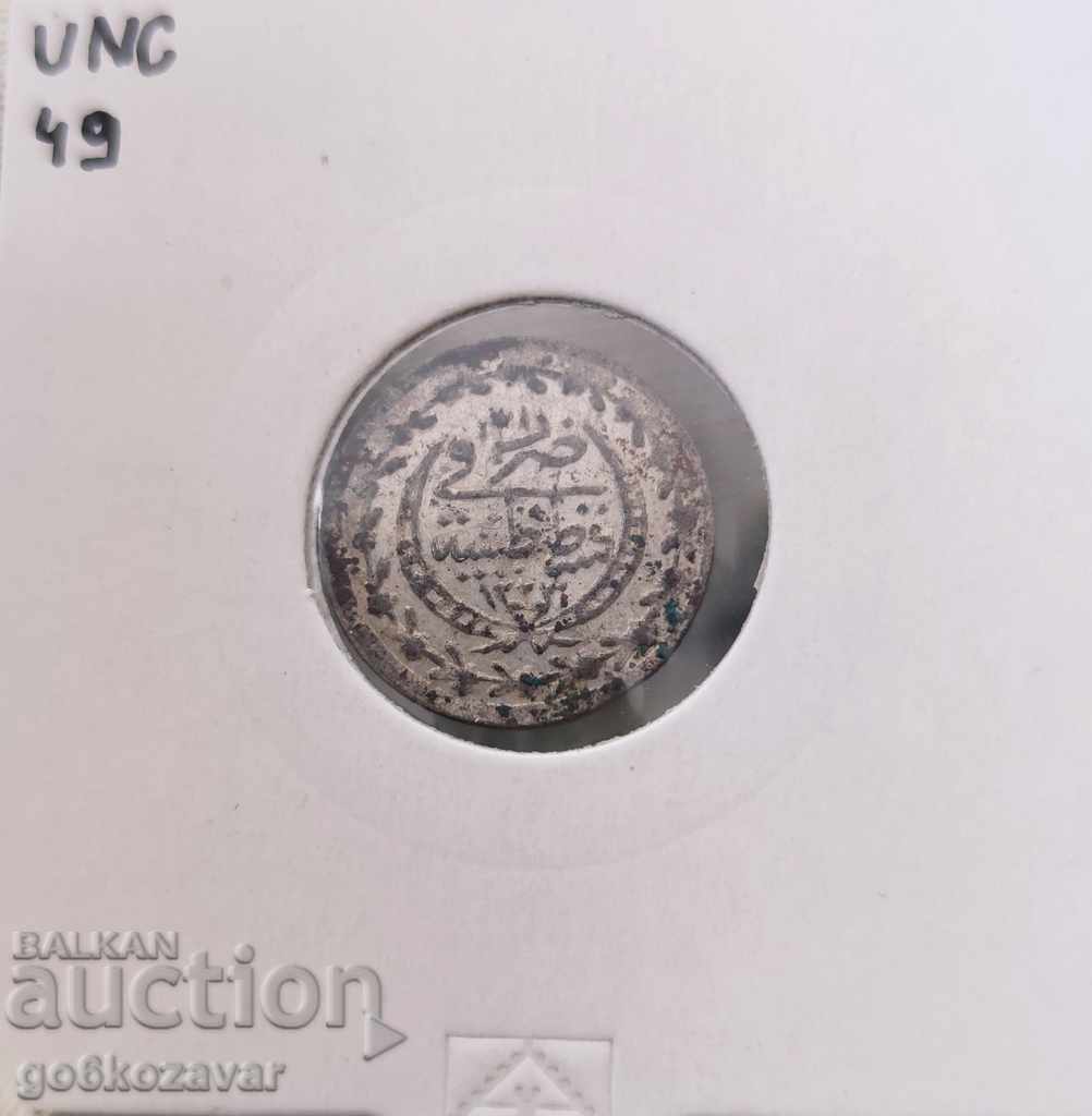 Οθωμανική Αυτοκρατορία 10 νομίσματα 1223/1808/έτος 31. silver-billon