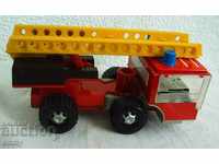 Camion cu macara Koloss scară de plastic din tablă de jucărie