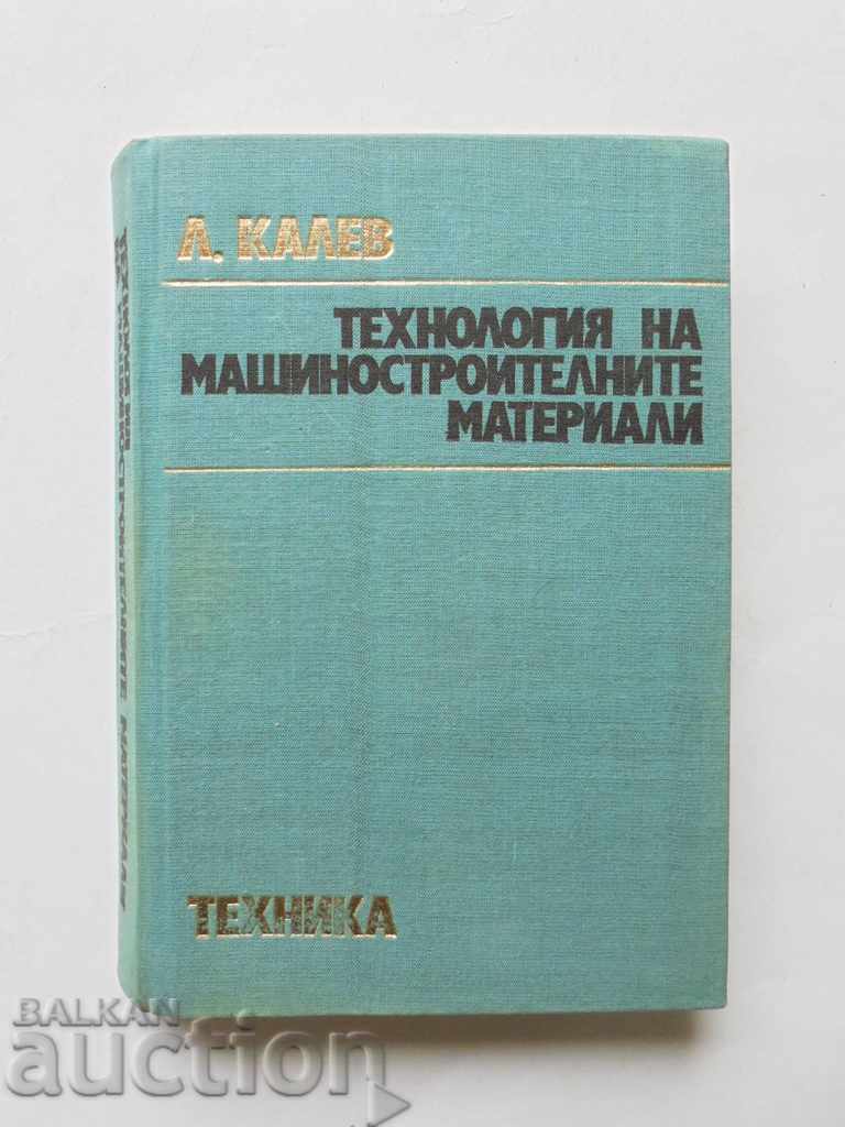 Τεχνολογία Υλικών - Lubomir Kalev