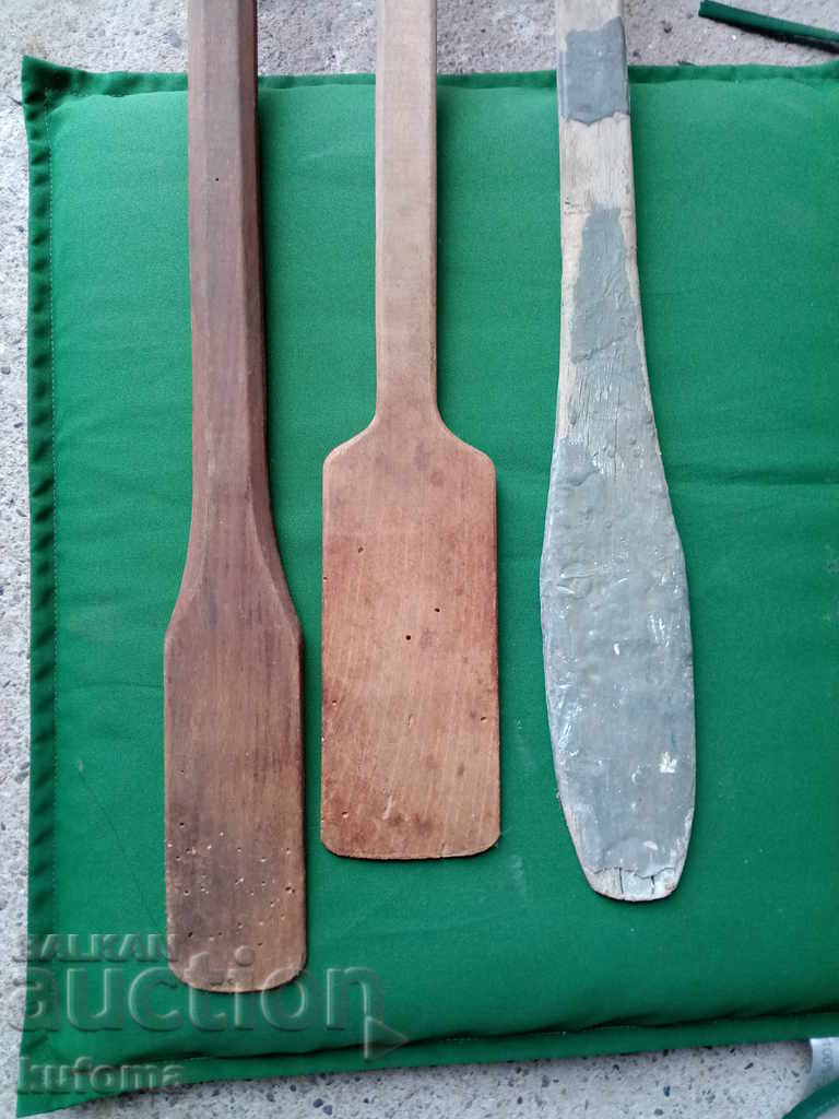 Delivery of Old wooden stirrers