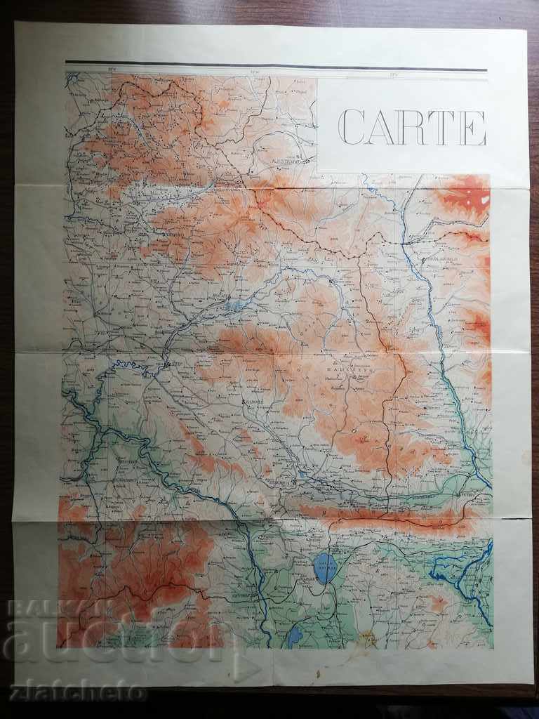 Large map of Macedonia in 6 parts RRRR - 6 Large map of Macedonia in 6 parts RRRR - 6