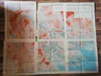 Large map of Macedonia in 6 parts RRRR