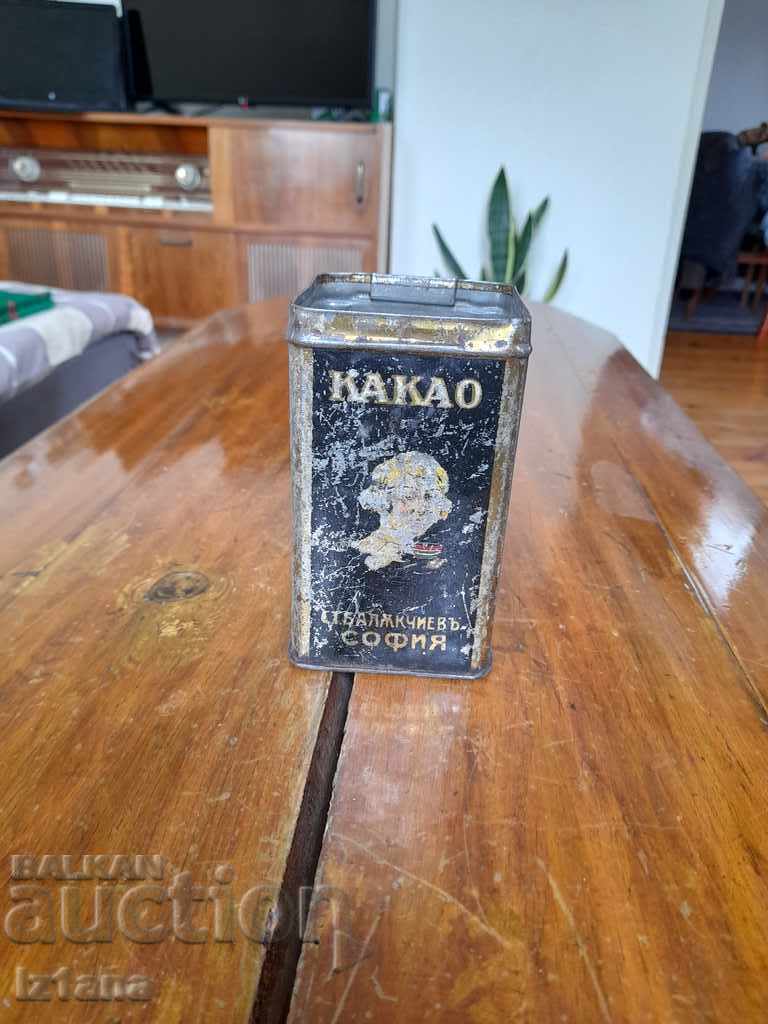An old box of cocoa