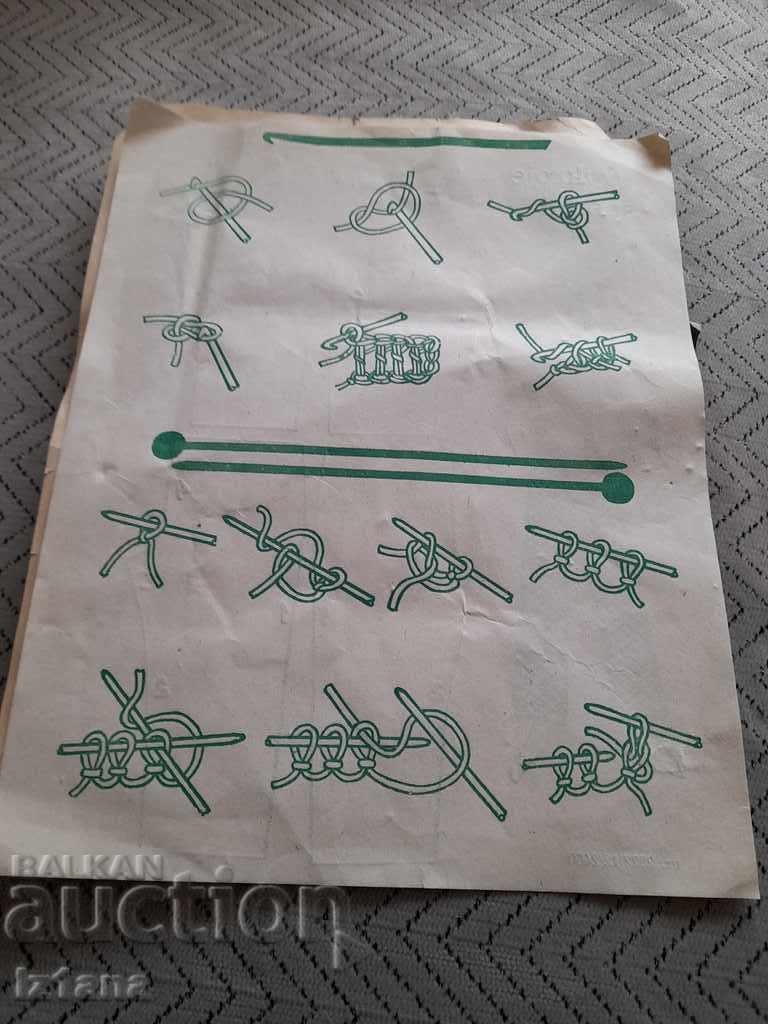 Old children's needlework, Do it yourself - 6