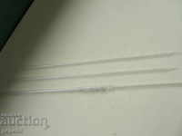 3 LABORATORY PIPETTES FROM SOCA - 10ml and 2x5ml./3/