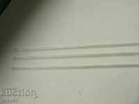 3 buc. PIPETE DE LABORATOR DIN PERIOADA SOCIALISTĂ - 2 ml fiecare