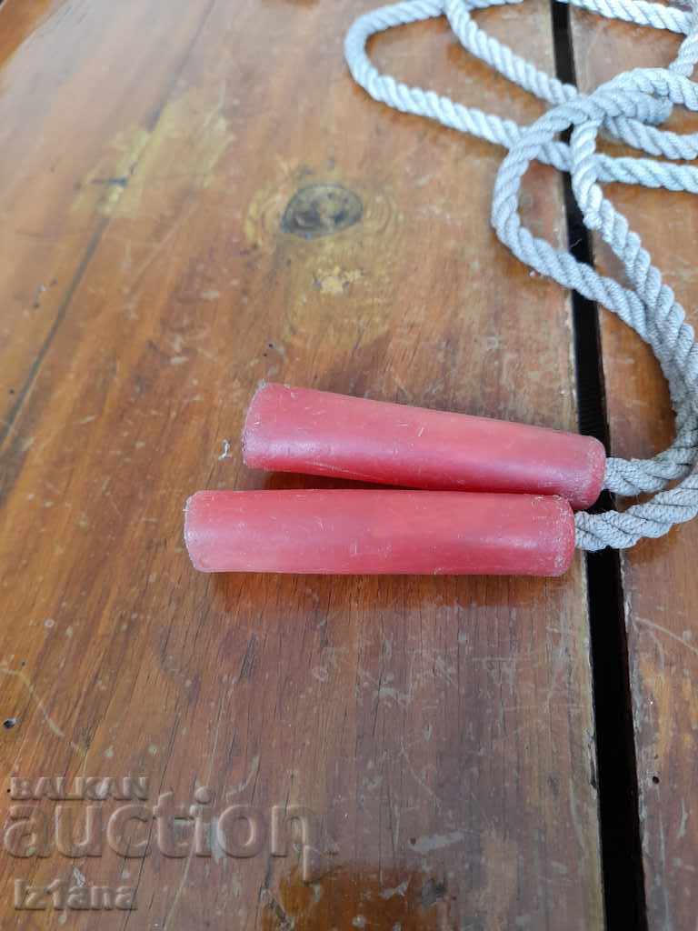 Old children's rope with price 5.00 BGN | € 2.56 Old children's rope with price 5.00 BGN | € 2.56