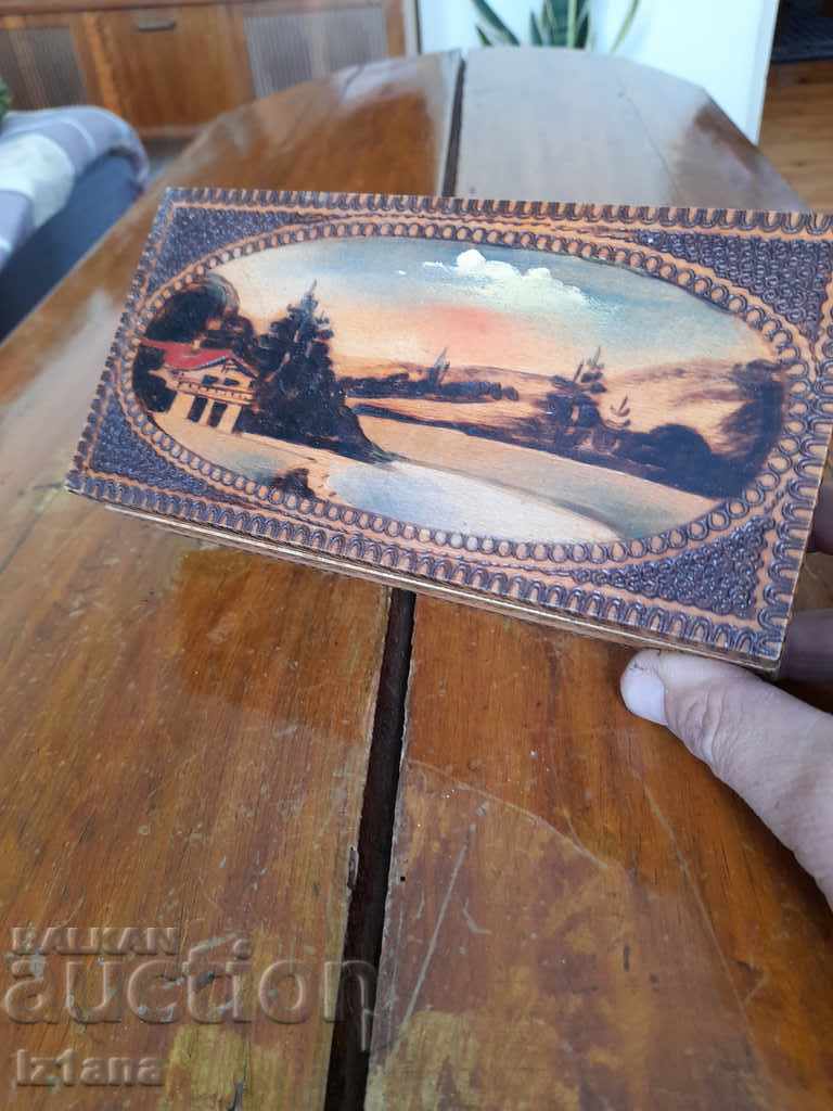 Old wooden box, travel bag with price 20.00 BGN | € 10.23 Old wooden box, travel bag with price 20.00 BGN | € 10.23