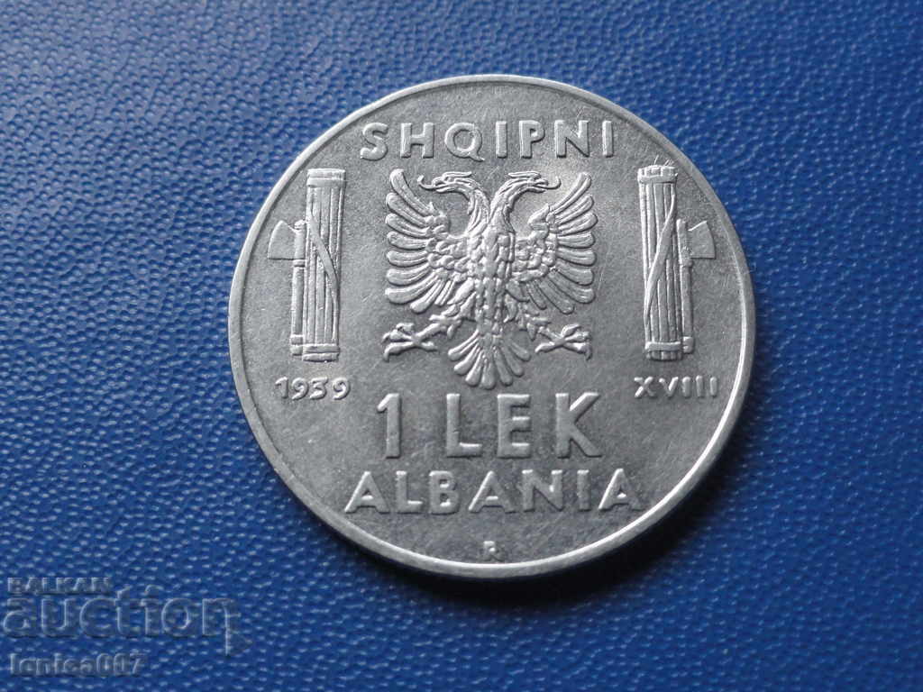 Albania 1939 - 1 lek - 6