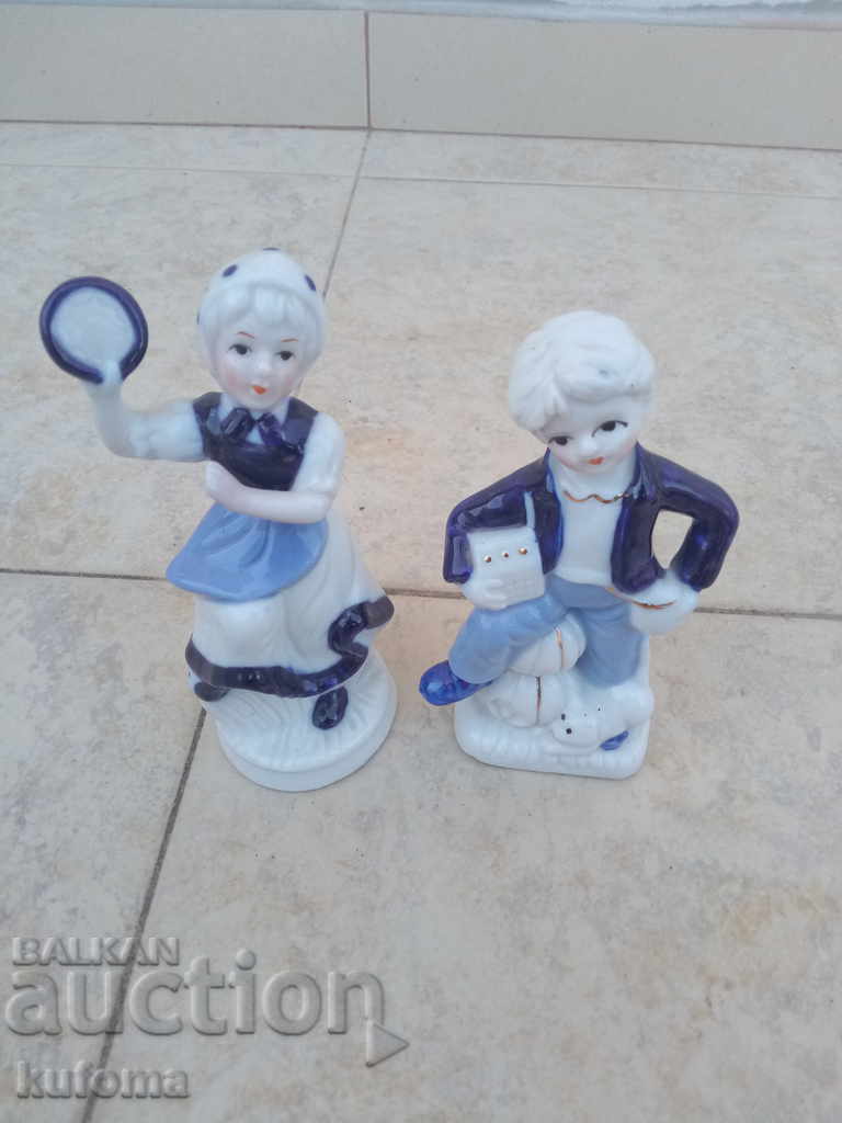 Old porcelain figures