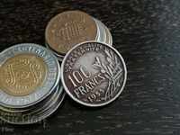 Νόμισμα - Γαλλία - 100 φράγκα 1955; σειρά Β