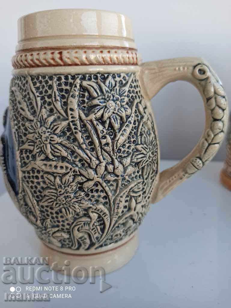 Auction Beautiful porcelain mug Auction Beautiful porcelain mug