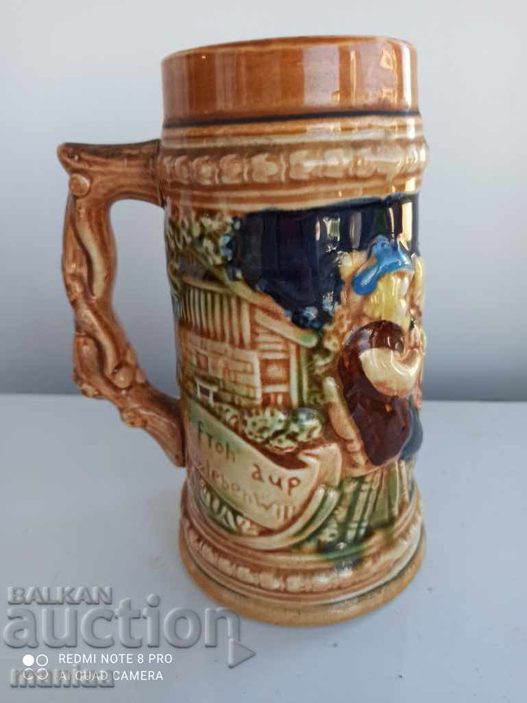 Beautiful porcelain mug with price 35.00 BGN | € 17.90 Beautiful porcelain mug with price 35.00 BGN | € 17.90