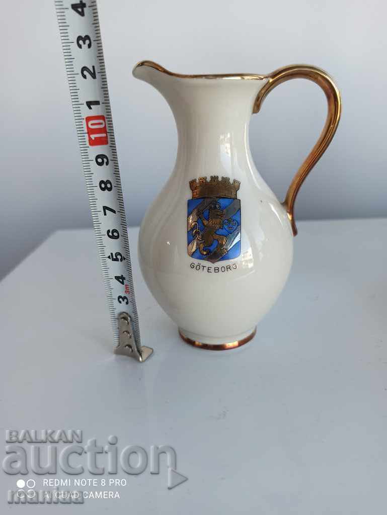 Porcelain jug Porcelain jug