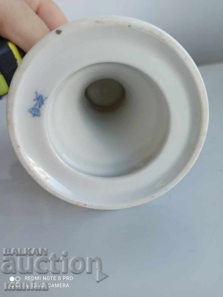 Porcelain candlestick with price 15.00 BGN | € 7.67 Porcelain candlestick with price 15.00 BGN | € 7.67