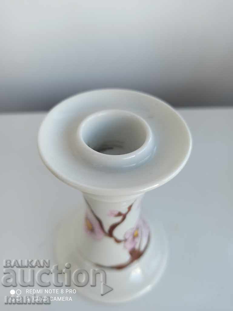 Auction Porcelain candlestick Auction Porcelain candlestick