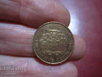 JAMAICA 25 cents - 1995