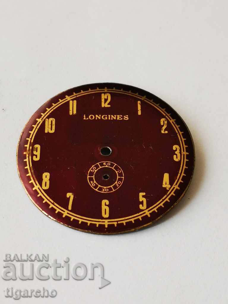 Delivery of Longines watch dial Delivery of Longines watch dial