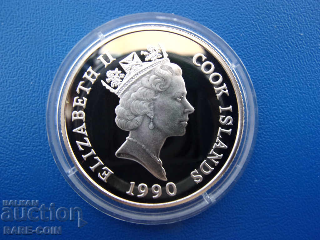 RS (24) Cook 10 Δολάρια 1990 Σπάνια UNC με τιμή € 28.12 | 55.00 BGN