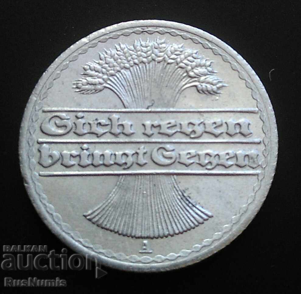 Germany. 50 pfennig 1921 (A). with price 1.50 BGN | € 0.77 Germany. 50 pfennig 1921 (A). with price 1.50 BGN | € 0.77