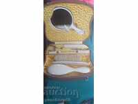 Σπάνιο σετ καλλυντικών σε δερμάτινη βαλίτσα/Δεκαετία 1960