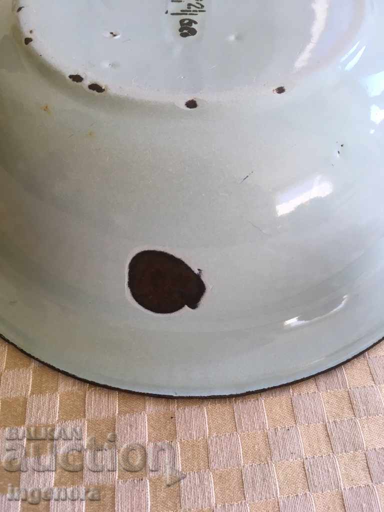 COURT ENAMELED OLD HEALTHY CASTRON PANIC - 6 COURT ENAMELED OLD HEALTHY CASTRON PANIC - 6