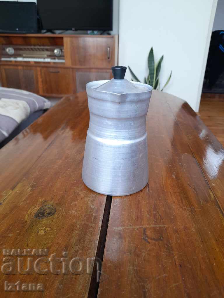 Old aluminum jug, jazz with price 15.00 BGN | € 7.67 Old aluminum jug, jazz with price 15.00 BGN | € 7.67