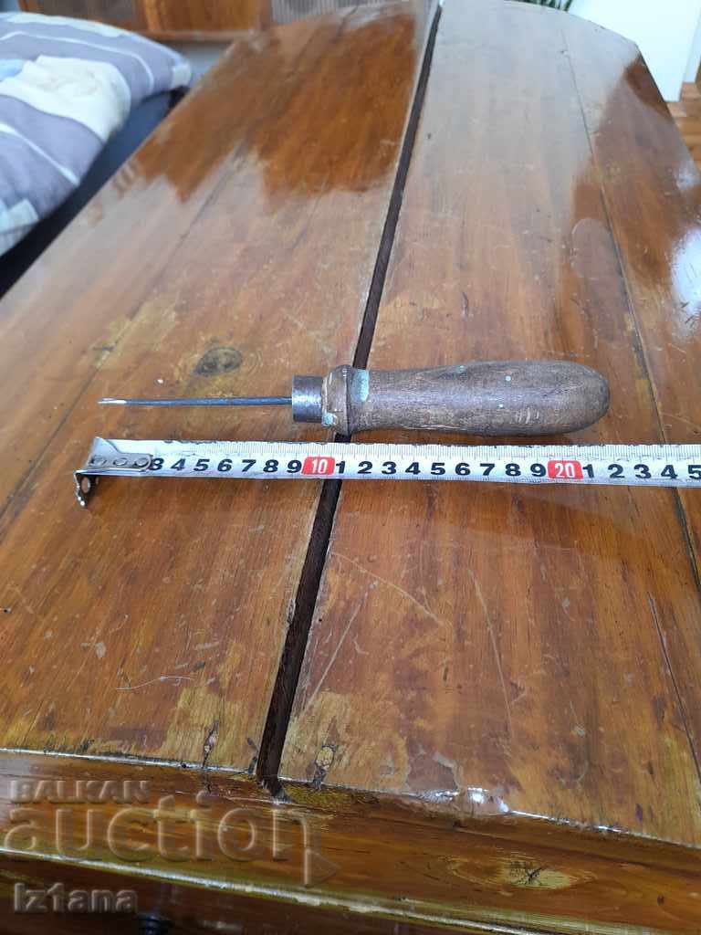 Old tool with price 12.00 BGN | € 6.14 Old tool with price 12.00 BGN | € 6.14