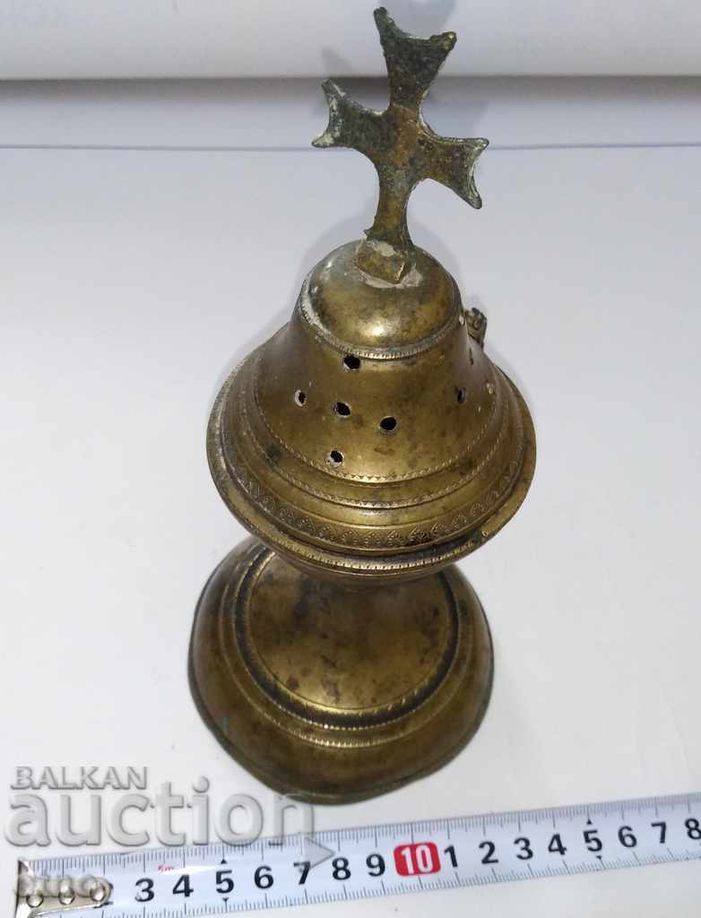 AUTHENTIC INCENSE BURNER, CANDLE - 7