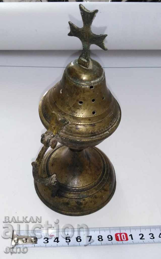 AUTHENTIC INCENSE BURNER, CANDLE